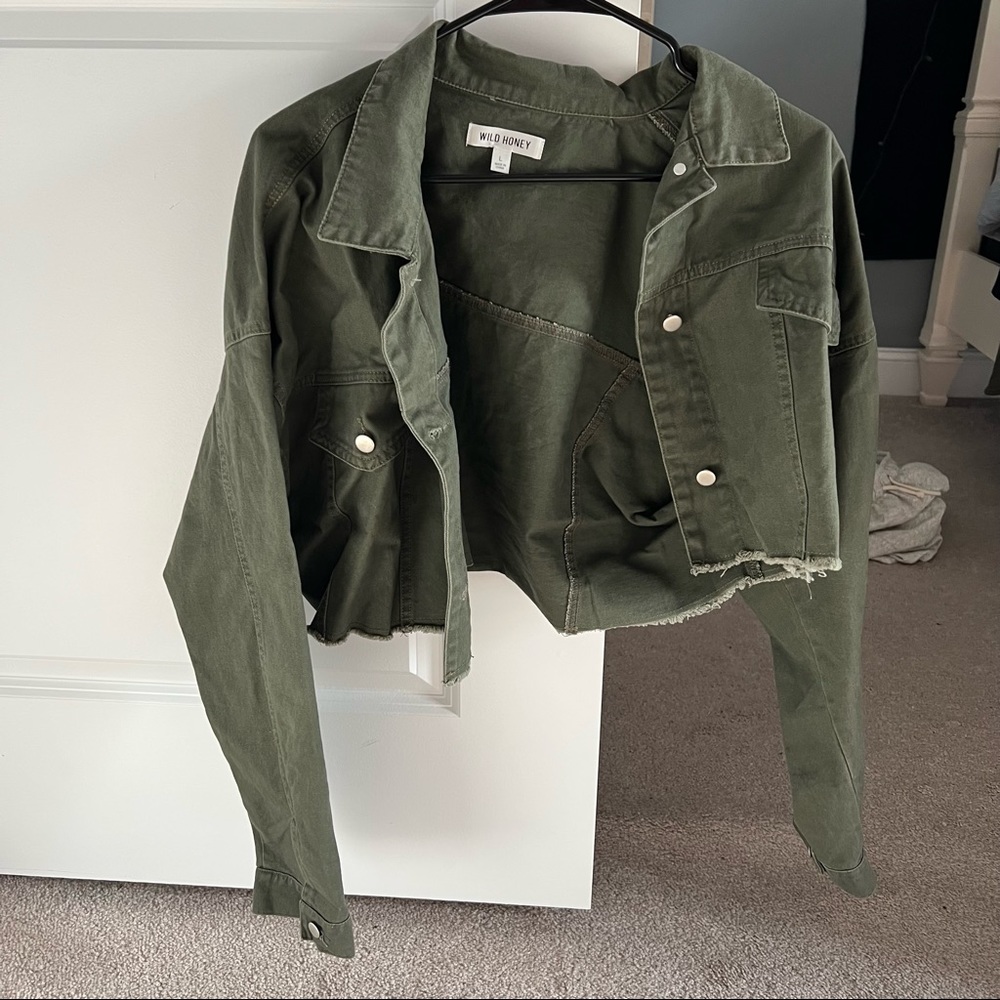 Wild Honey Cropped Jacket
